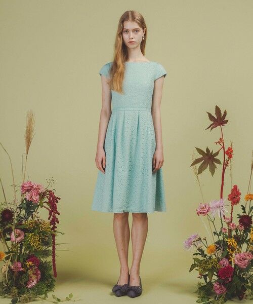 TOCCA/トッカ 【WEB限定カラーあり・00サイズあり・洗える・消臭】MEMORY OF LACE ドレス スカイブルー系7 0 TOCCA/トッカ 【WEB限定カラーあり・00サイズあり・洗える・消臭】MEMORY OF LACE ドレス スカイブルー系7 0