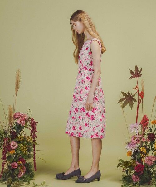 TOCCA / トッカ ロング・マキシ丈ワンピース | 【洗える・消臭】SCARLET MALLOW ドレス | 詳細2