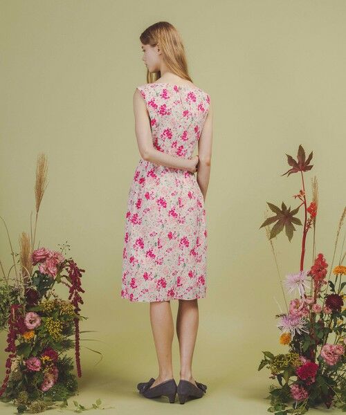 TOCCA / トッカ ロング・マキシ丈ワンピース | 【洗える・消臭】SCARLET MALLOW ドレス | 詳細3