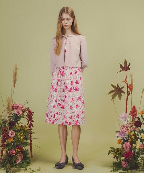 TOCCA / トッカ ロング・マキシ丈ワンピース | 【洗える・消臭】SCARLET MALLOW ドレス | 詳細4