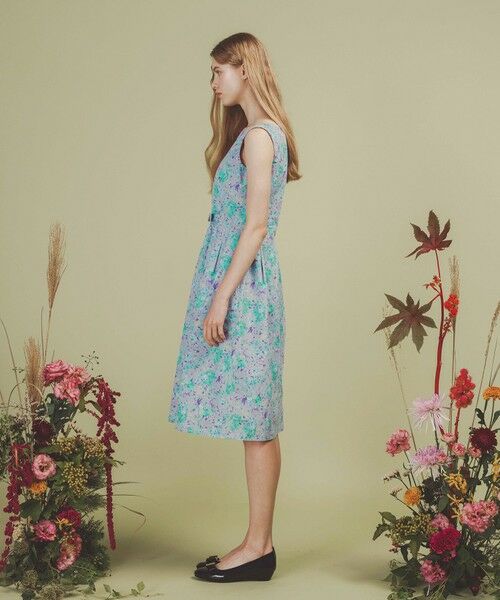 TOCCA / トッカ ロング・マキシ丈ワンピース | 【洗える・消臭】SCARLET MALLOW ドレス | 詳細17