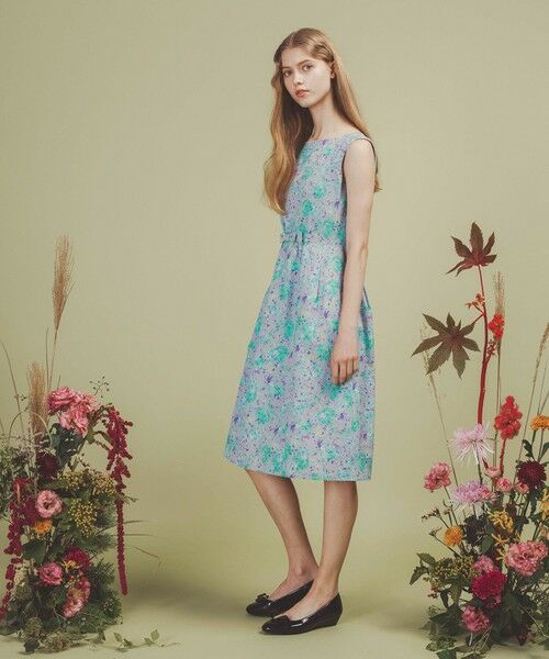 TOCCA / トッカ ロング・マキシ丈ワンピース | 【洗える・消臭】SCARLET MALLOW ドレス | 詳細18