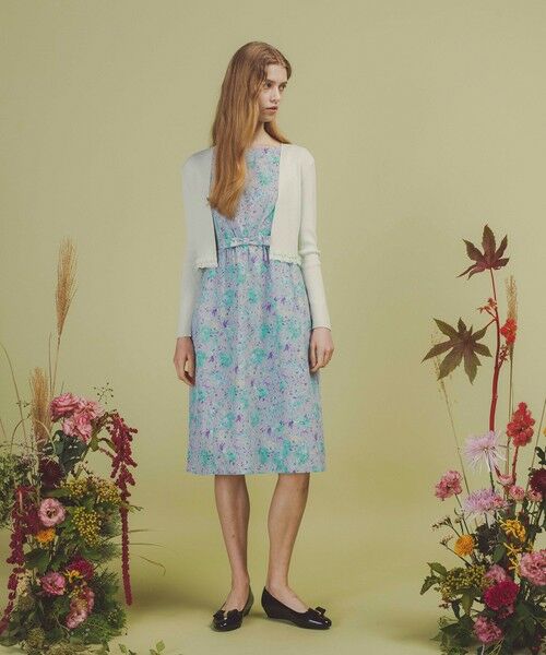 TOCCA / トッカ ロング・マキシ丈ワンピース | 【洗える・消臭】SCARLET MALLOW ドレス | 詳細20