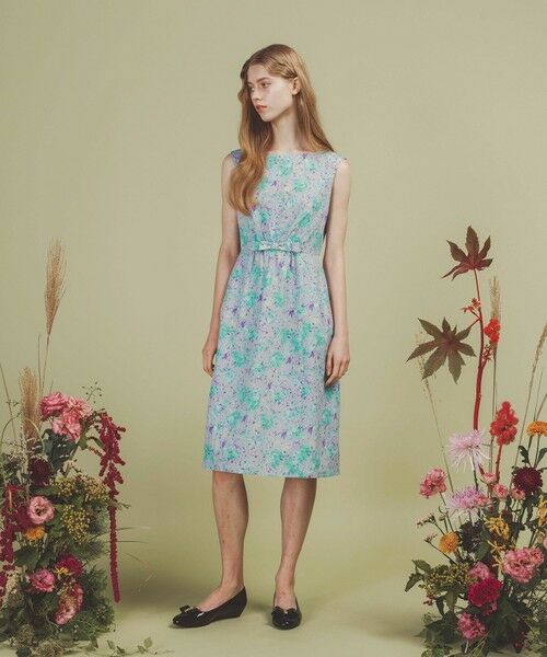 TOCCA/トッカ 【洗える・消臭】SCARLET MALLOW ドレス グレー系7 4 TOCCA/トッカ 【洗える・消臭】SCARLET MALLOW ドレス グレー系7 4