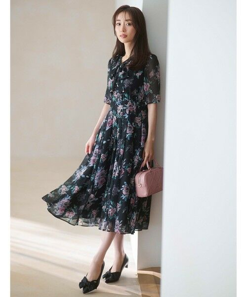 TOCCA/トッカ 【洗える・消臭】LAUREL TREE ドレス ブラック系5 4 TOCCA/トッカ 【洗える・消臭】LAUREL TREE ドレス ブラック系5 4