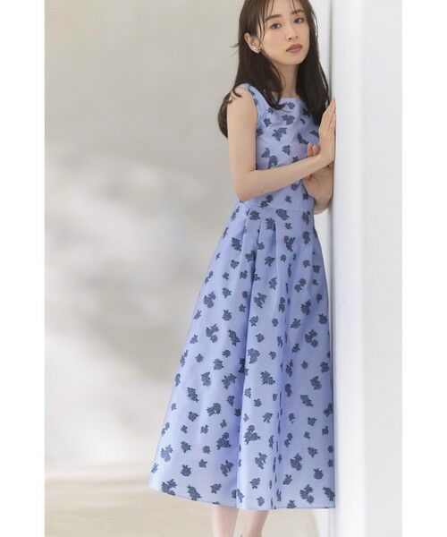 TOCCA / トッカ ロング・マキシ丈ワンピース | 【sweet11月号掲載】【美人百花掲載】【00サイズあり・洗える・消臭】BOUQUET OF BEAUTY ドレス | 詳細1