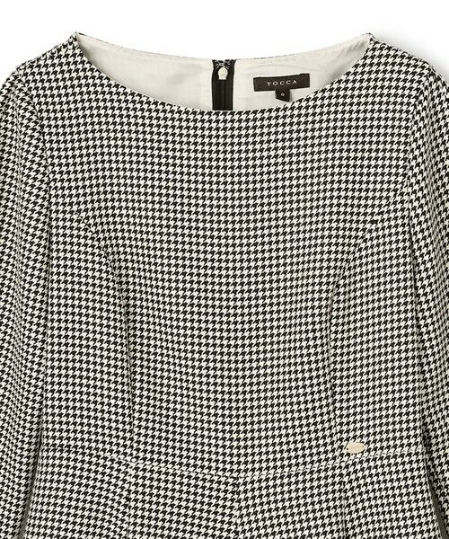 TOCCA / トッカ ロング・マキシ丈ワンピース | 【00サイズあり・消臭】SWEET TEA TIME HOUNDTOOTH ドレス | 詳細2