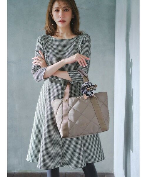 TOCCA/トッカ 【00サイズあり・洗える・消臭】SWEET TEA TIME HOUNDTOOTH ドレス ブラック系5 2 TOCCA/トッカ 【00サイズあり・洗える・消臭】SWEET TEA TIME HOUNDTOOTH ドレス ブラック系5 2