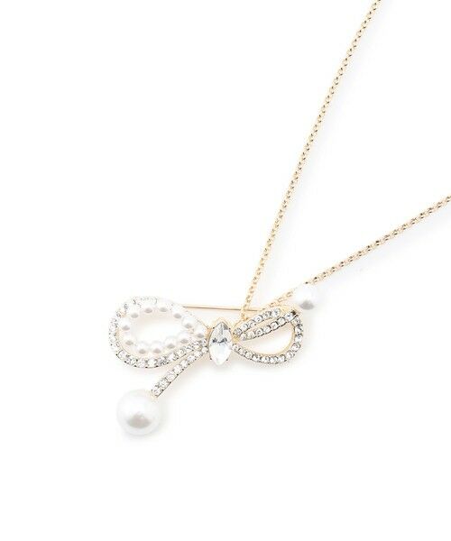 TOCCA / トッカ ブローチ・コサージュ | 【八木アリサさん着用】SHAKE RIBBON 2WAY BROOCH NECKLACE ブローチネックレス | 詳細5