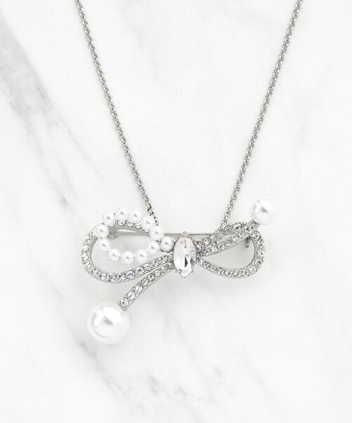 TOCCA / トッカ ブローチ・コサージュ | 【八木アリサさん着用】SHAKE RIBBON 2WAY BROOCH NECKLACE ブローチネックレス | 詳細17