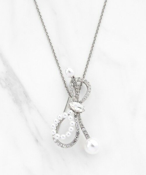 TOCCA / トッカ ブローチ・コサージュ | SHAKE RIBBON 2WAY BROOCH NECKLACE ブローチネックレス | 詳細27