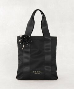 TOCCA / トッカ トートバッグ | 【アップサイクルコサージュ付き・美香＆Lov?coコラボ・数量限定・A4サイズ対応】FLOWER IN HEART BAG バッグ