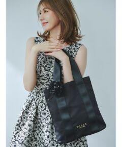 TOCCA / トッカ トートバッグ | 【アップサイクルコサージュ付き・美香＆Lov?coコラボ・数量限定・A4サイズ対応】FLOWER IN HEART BAG バッグ