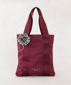 TOCCA / トッカ トートバッグ | 【アップサイクルコサージュ付き・美香＆Lov?coコラボ・数量限定・A4サイズ対応】FLOWER IN HEART BAG バッグ