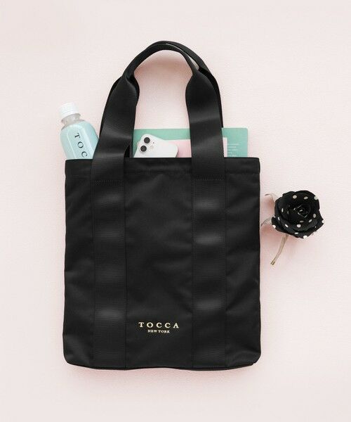 TOCCA / トッカ トートバッグ | 【アップサイクルコサージュ付き・美香＆Lov?coコラボ・数量限定・A4サイズ対応】FLOWER IN HEART BAG バッグ | 詳細2