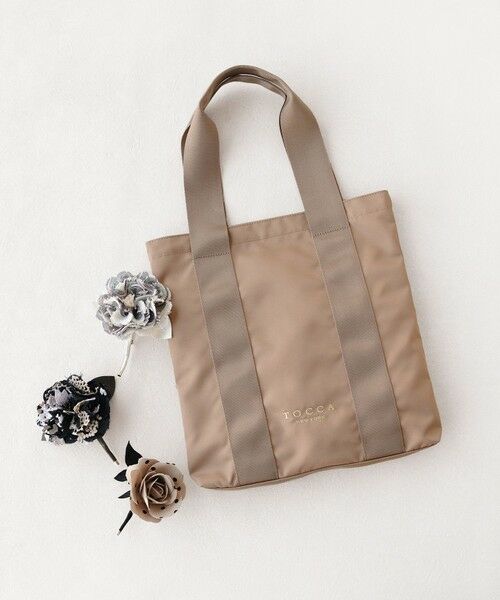 TOCCA / トッカ トートバッグ | 【アップサイクルコサージュ付き・美香＆Lov?coコラボ・数量限定・A4サイズ対応】FLOWER IN HEART BAG バッグ | 詳細10