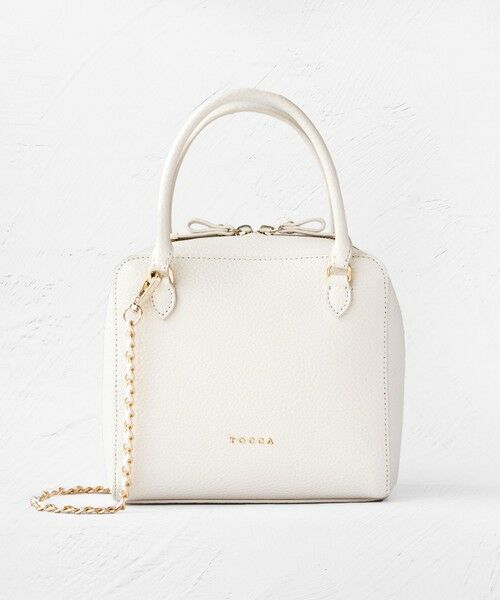 TOCCA / トッカ ショルダーバッグ | 【宮本茉由さん着用】ECLAT CARRE LEATHERBAG レザーバッグ | 詳細16