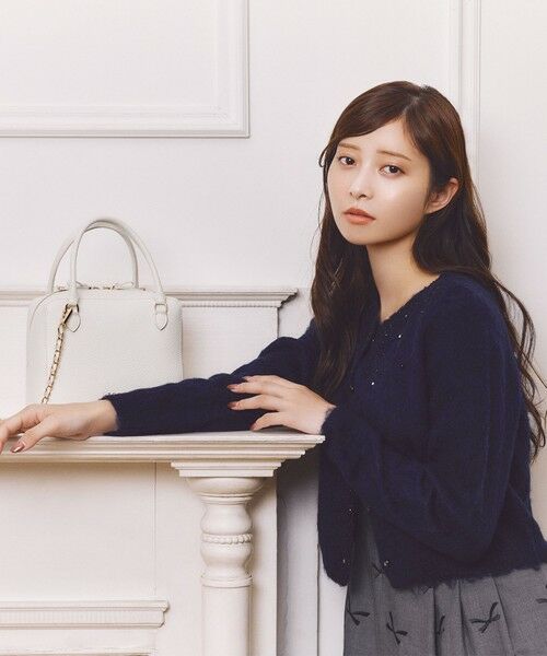 TOCCA / トッカ ショルダーバッグ | ECLAT CARRE LEATHERBAG レザーバッグ | 詳細8