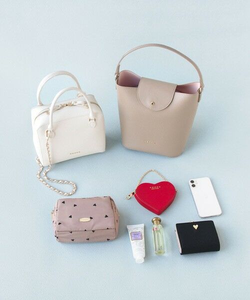 TOCCA / トッカ ハンドバッグ | 【宮本茉由さん着用】ECLAT CARRE LEATHERBAG レザーバッグ | 詳細11