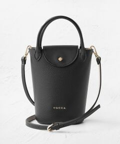 TOCCA / トッカ ショルダーバッグ | 【八木アリサさん着用】PETAL SILHOUETTE LEATHER POCHETTE ポシェット