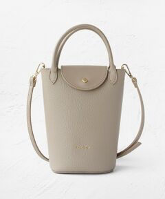 TOCCA / トッカ ショルダーバッグ | 【八木アリサさん着用】PETAL SILHOUETTE LEATHER POCHETTE ポシェット