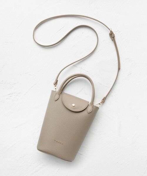 TOCCA / トッカ ハンドバッグ | 【八木アリサさん着用】PETAL SILHOUETTE LEATHER POCHETTE ポシェット | 詳細7