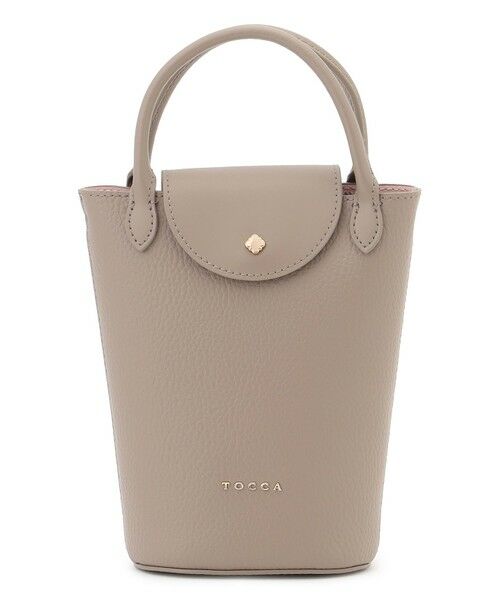 TOCCA / トッカ ハンドバッグ | 【八木アリサさん着用】PETAL SILHOUETTE LEATHER POCHETTE ポシェット | 詳細8