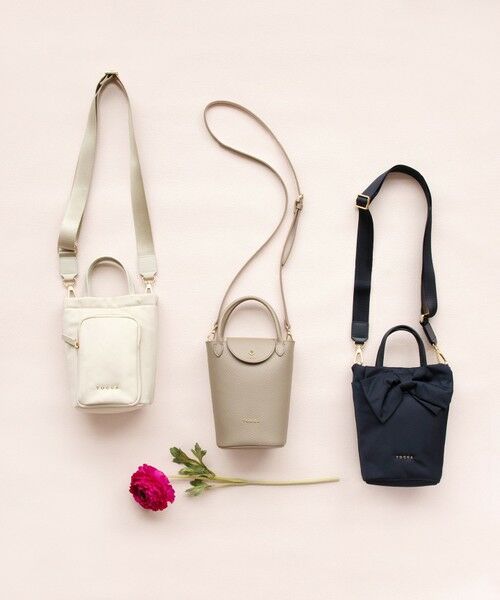 TOCCA / トッカ ハンドバッグ | 【八木アリサさん着用】PETAL SILHOUETTE LEATHER POCHETTE ポシェット | 詳細6