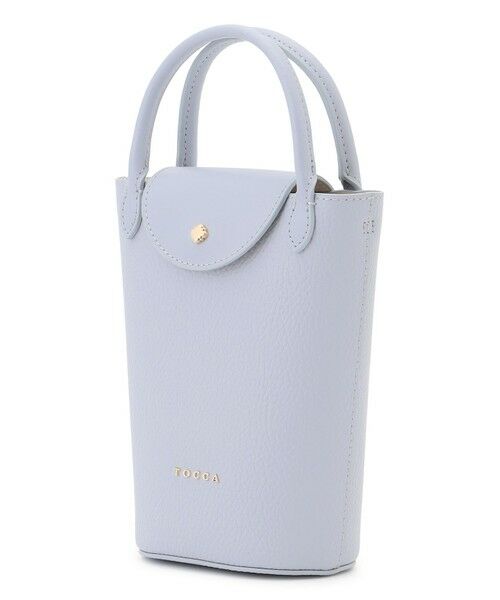 TOCCA / トッカ ショルダーバッグ | 【八木アリサさん着用】PETAL SILHOUETTE LEATHER POCHETTE ポシェット | 詳細15