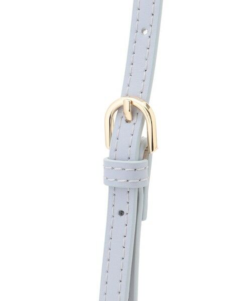 TOCCA / トッカ ショルダーバッグ | 【八木アリサさん着用】PETAL SILHOUETTE LEATHER POCHETTE ポシェット | 詳細19