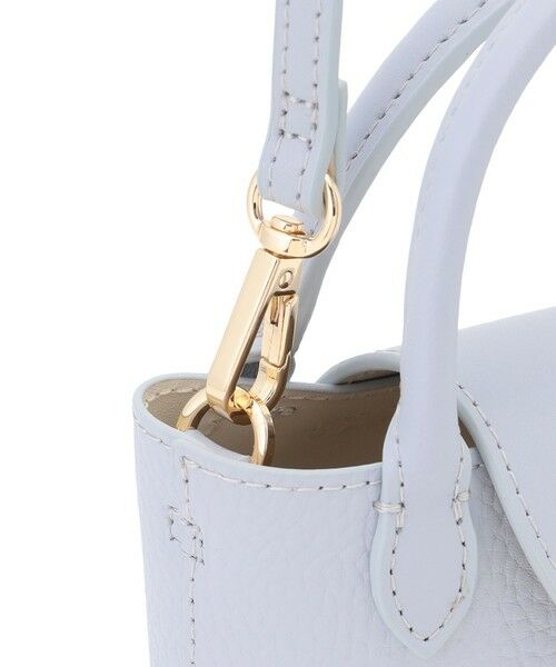 TOCCA / トッカ ショルダーバッグ | 【八木アリサさん着用】PETAL SILHOUETTE LEATHER POCHETTE ポシェット | 詳細20