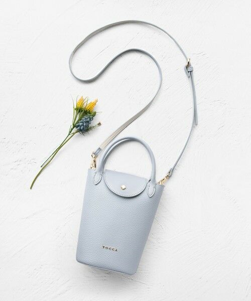 TOCCA / トッカ ハンドバッグ | 【八木アリサさん着用】PETAL SILHOUETTE LEATHER POCHETTE ポシェット | 詳細17