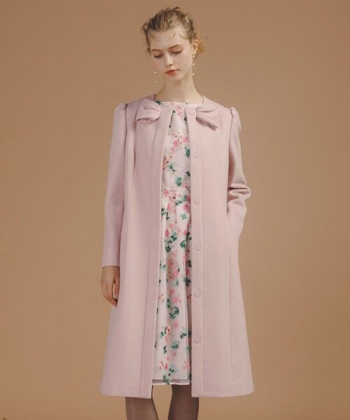 TOCCA/トッカ 【消臭】IN ROMANCE ロングコート ピンク系 6