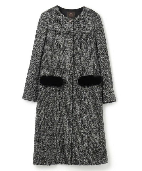 TOCCA / トッカ その他アウター | 【消臭】SNOWBERRY POCKET TWEED コート | 詳細4