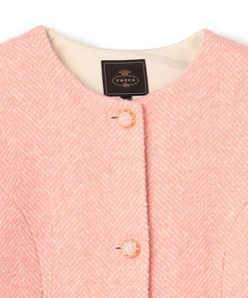 TOCCA / トッカ その他アウター | 【消臭】SNOWBERRY POCKET TWEED コート | 詳細15