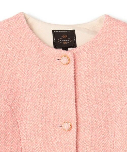 TOCCA / トッカ その他アウター | 【消臭】SNOWBERRY POCKET TWEED コート | 詳細8