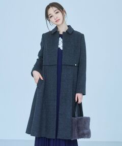 TOCCA / トッカ テーラードジャケット | 【消臭】BITTER CARAMEL CHOCOLATE ウールコート