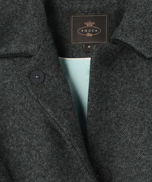 TOCCA / トッカ テーラードジャケット | 【消臭】BITTER CARAMEL CHOCOLATE ウールコート | 詳細11