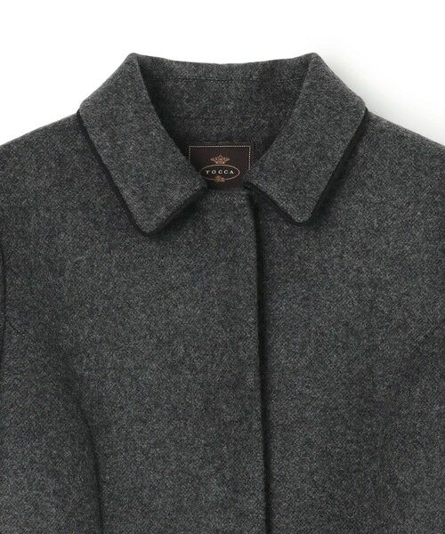 TOCCA / トッカ テーラードジャケット | 【消臭】BITTER CARAMEL CHOCOLATE ウールコート | 詳細8