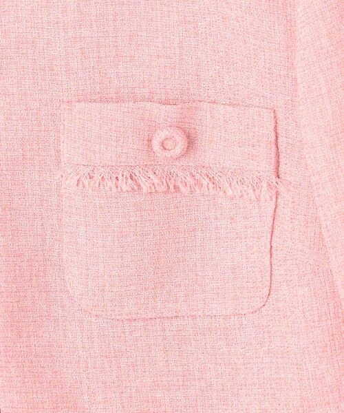 TOCCA / トッカ ノーカラージャケット | 【消臭】MIST TWEED ジャケット | 詳細7