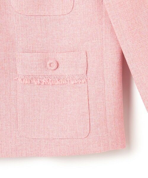 TOCCA / トッカ ノーカラージャケット | 【消臭】MIST TWEED ジャケット | 詳細8