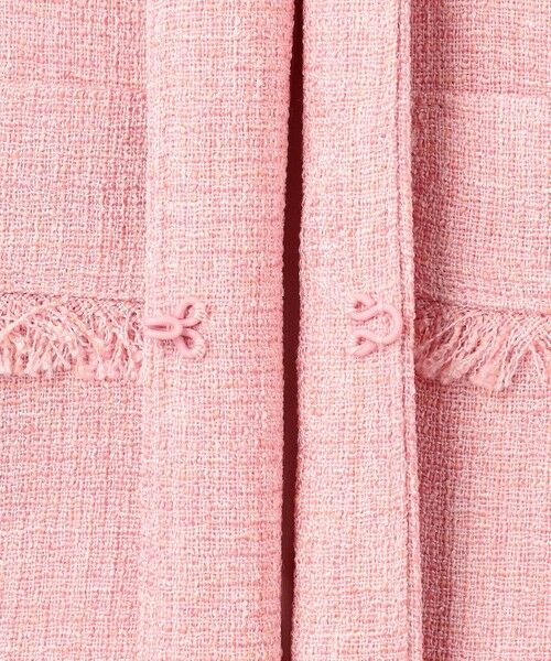 TOCCA / トッカ ノーカラージャケット | 【消臭】MIST TWEED ジャケット | 詳細10