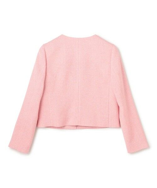 TOCCA / トッカ ノーカラージャケット | 【消臭】MIST TWEED ジャケット | 詳細5