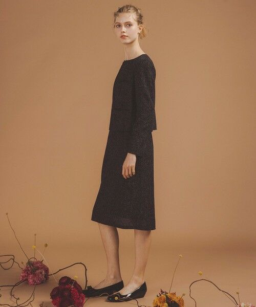 TOCCA / トッカ ノーカラージャケット | 【消臭】MIST TWEED ジャケット | 詳細15