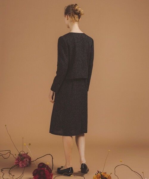 TOCCA / トッカ ノーカラージャケット | 【消臭】MIST TWEED ジャケット | 詳細16