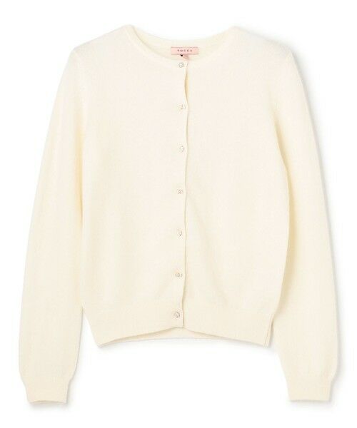 TOCCA/トッカ 【洗える】CASHMERE カーディガン アイボリー系 S TOCCA/トッカ 【洗える】CASHMERE カーディガン アイボリー系 S