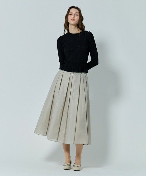 TOCCA / トッカ ニット・セーター | IN ROMANCE ペプラム ニットプルオーバー | 詳細1