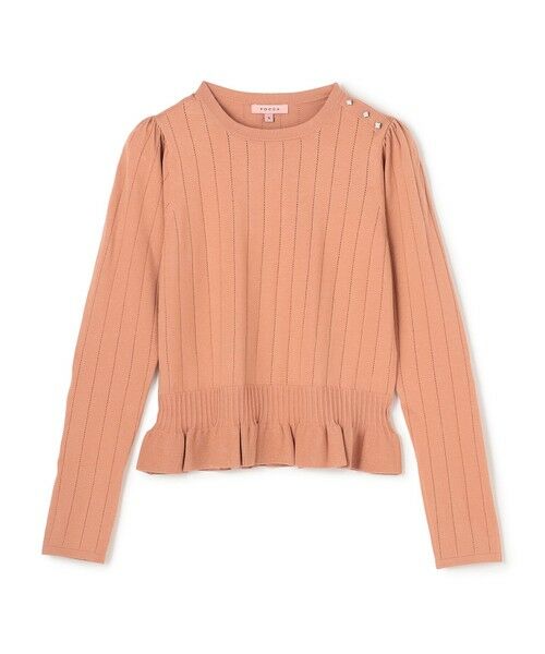 TOCCA / トッカ ニット・セーター | IN ROMANCE ペプラム ニットプルオーバー | 詳細5