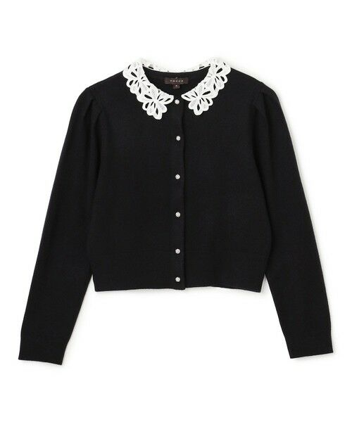 TOCCA/トッカ 【洗える】MOONLIT MUSE カーディガン ブラック系 M TOCCA/トッカ 【洗える】MOONLIT MUSE カーディガン ブラック系 M
