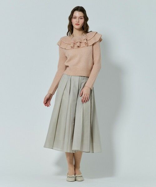 TOCCA / トッカ ニット・セーター | 【百田夏菜子さん着用】ROMANTIC FLUTTER ニットプルオーバー | 詳細4